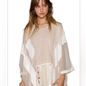 POL Ready or Not Oatmeal Top NWT